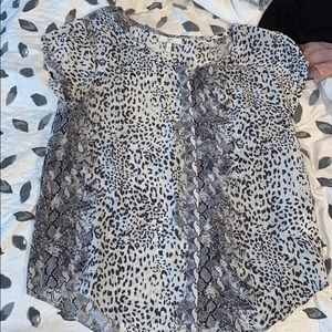 Snakeskin blouse